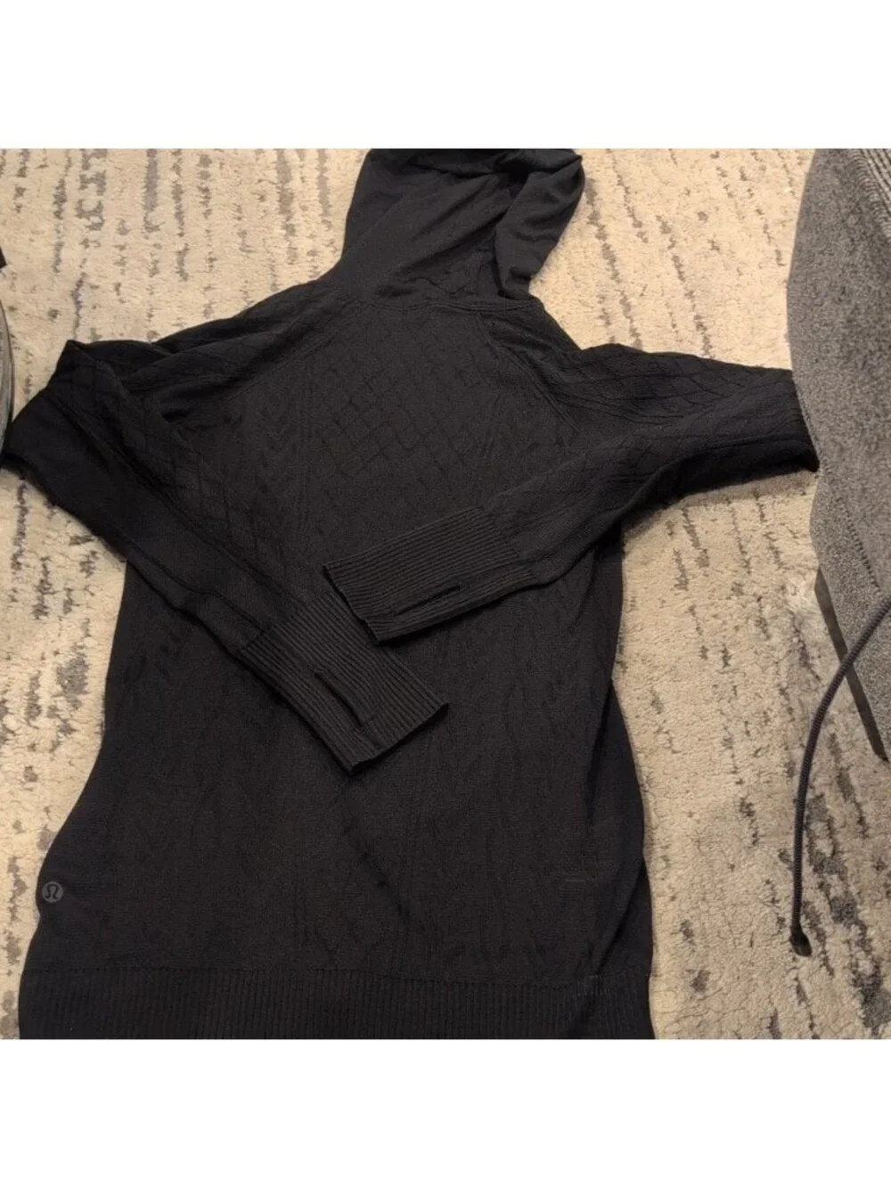 Lululemon Rest Less Hoodie Black / Black